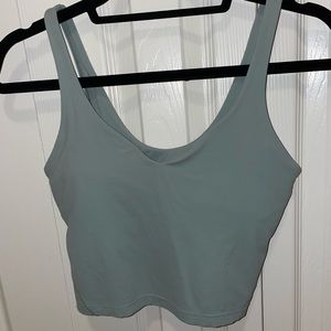 Lululemon Align top in silver gray, size 6